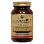 Solgar vitamine b12 cyano - cobalamine - 500 microg 50 gélules végétales Solgar vitamine b12 cyano - cobalamine - 500 microg 50 gélules végétales