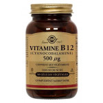 Solgar vitamine b12 cyano - cobalamine - 500 microg 50 gélules végétales Solgar vitamine b12 cyano - cobalamine - 500 microg 50 gélules végétales
