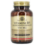 Solgar vitamine b5 - acide pantothnique - 550mg 50 glules vgtales