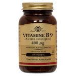 Solgar vitamine b9 400?g 100 comprimés Solgar vitamine b9 400?g 100 comprimés