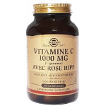 Solgar vitamine c 1000 avec rose hips 100 comprims