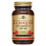 Solgar vitamine c 500mg framboise cranberry 90 comprims  croquer