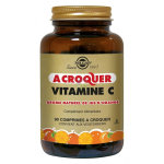 Solgar vitamine c 500mg orange 90 comprims  croquer