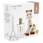 Sophie la girafe coffret eau de toilette 100ml + peluche ultra douce offerte Sophie la girafe coffret eau de toilette 100ml + peluche ultra douce offerte