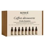 Sow� coffret d�couverte 8 huiles bios en 10ml