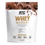 Stc nutrition whey muscle + doypack 750g gout chocolat