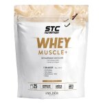 Stc whey muscle + doypack 750g gout vanille