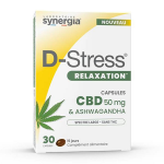 D - stress relaxation capsules cdb 50mg - 30 caps