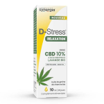 D - stress relaxation huile cbd 10% - flacon pipette 10 ml