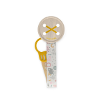 Suavinex attache - sucette ruban walk in the park jaune