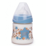Suavinex biberon col large d�bit variable haute couture bleu vert 150ml