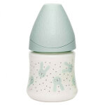 Suavinex premium biberon débit lent lapin vert 150ml Suavinex premium biberon débit lent lapin vert 150ml