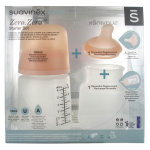 Suavinex biberon pack zer� zer� d�bit moyen 180ml