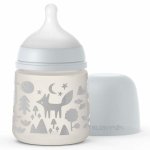 Suavinex biberon tétine symétrique sx pro s fox gris 150ml Suavinex biberon tétine symétrique sx pro s fox gris 150ml