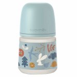Suavinex biberon tétine symétrique sx pro s into the forest bleu poudré 150ml Suavinex biberon tétine symétrique sx pro s into the forest bleu poudré 150ml
