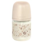 Suavinex biberon verre 120ml t�tine sxpro s wonderland liberty beige