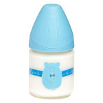 Suavinex biberon en verre meaningful life ours bleu 120ml