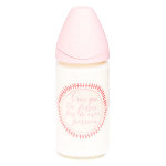 Suavinex biberon en verre meaningful life rose housse silicone 240ml