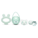 Suavinex coffret cadeau hygge baby lapin vert
