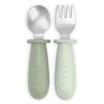 Suavinex couverts d'apprentissage vert
