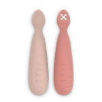 Suavinex pr� - cuill�res d'apprentissage silicone rose