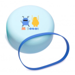 Suavinex set d'assiettes combinables + 4m bleu