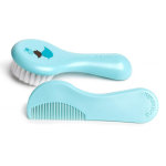 Suavinex soin set brosse + peigne bleu