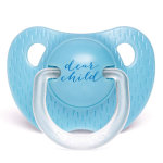 Suavinex sucette silicone physio meaningful life bleue 6 - 18m