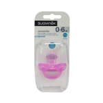 Suavinex sucette symtrique sx pro silicone + 0m smoothie rose
