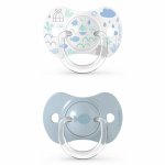 Suavinex sucette symtrique sx pro + 0m memories bleu lot de 2