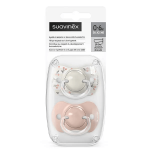 Suavinex sucettes sym�triques sxpro 0 � 6 mois birdies rose x2