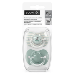 Suavinex sucettes sym�triques sxpro + 18 mois birdies vert x2