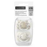 Suavinex sucettes sym�triques sxpro 6 � 18 mois birdies beige x2