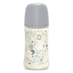 Suavinex, wonderland, biberon ttine sxpro m - wonderland bleu - 270ml