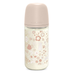 Suavinex, wonderland, biberon verre ttine sxpro m - wonderland rose - 240ml