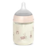 Suavinex biberon verre 120ml t�tine sxpro s wonderland lapin rose