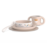 Suavinex, wonderland, coffret repas + 6mois - wonderland rose
