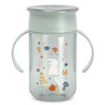 Suavinex, wonderland, tasse 360 + 12mois - wonderland bleu - 340ml