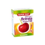 Superdiet acérola vitamine c - 30 comprimés sécables à croquer Superdiet acérola vitamine c - 30 comprimés sécables à croquer