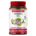 Superdiet - axarola mauve bio double action transit et digestion - 100 comprim�s