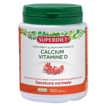 Superdiet calcium + vitamine d 150 glules