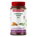 Superdiet curcuma thym bio 90 gélules Superdiet curcuma thym bio 90 gélules