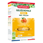 Superdiet gele royale bio 20 ampoules de 10ml