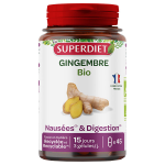 Superdiet gingembre bio 45 gélules Superdiet gingembre bio 45 gélules