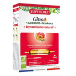 Superdiet ginseng 5 bio 20 ampoules