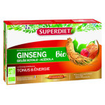 Superdiet ginseng bio gele royale & acrola 20 ampoules
