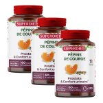 Superdiet huile de pepin de courge lot de 3 x 120 capsules