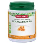 Superdiet levure de bière bio 100 gélules Superdiet levure de bière bio 100 gélules