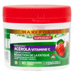 Superdiet maxi pot acérola vitamine c 90 comprimés sécables à croquer Superdiet maxi pot acérola vitamine c 90 comprimés sécables à croquer