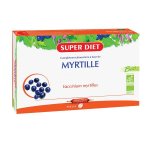 Superdiet myrtille bio 20 ampoules de 15ml